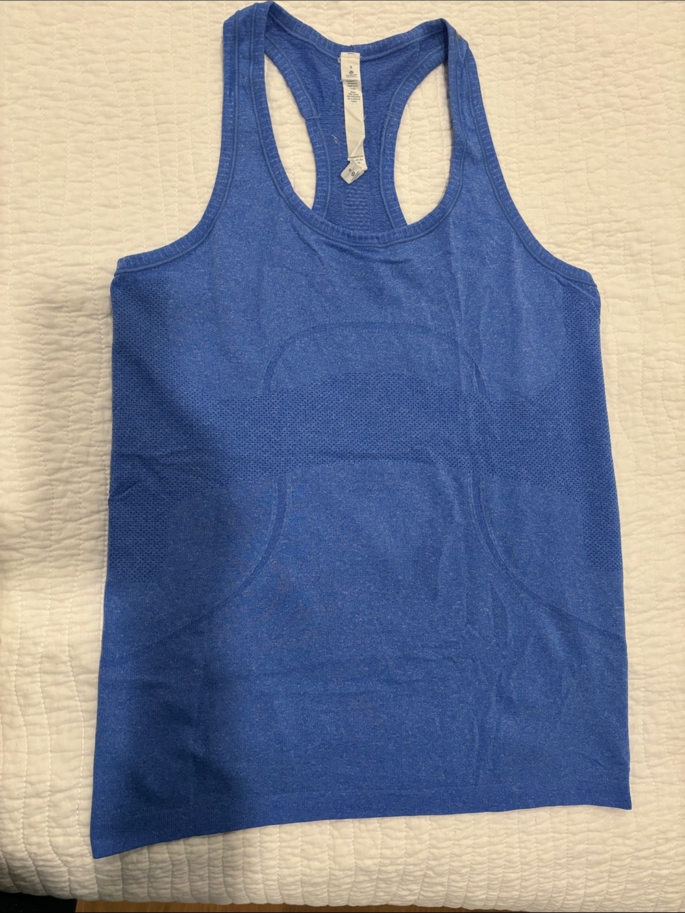 lululemon athletica Blue Racerback Tank Top